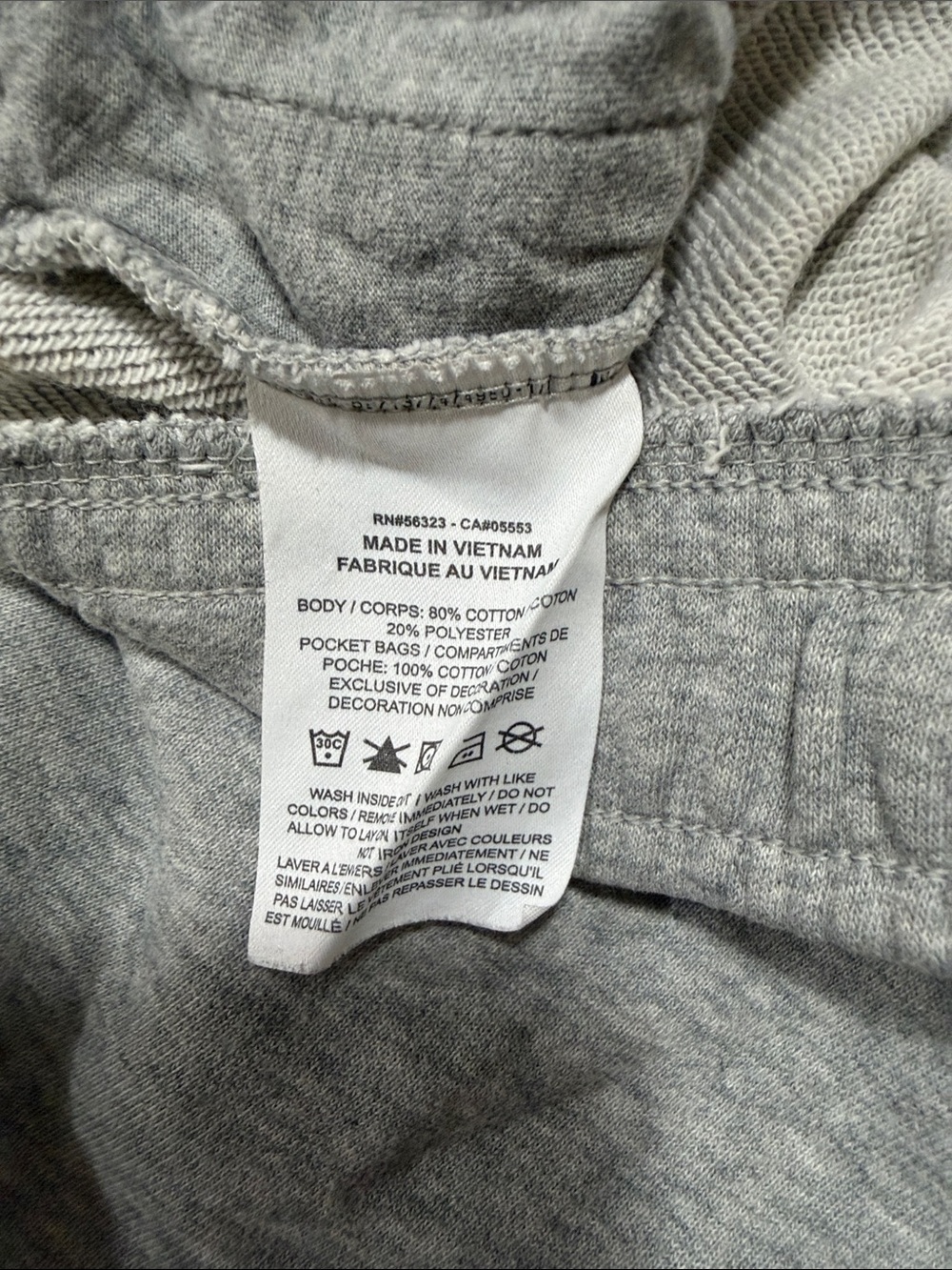 Nike Sweat Shorts Womens Size Large Grey Sportswear Club Fleece Swoosh Logo - Picture 4 of 5